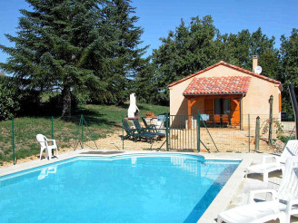Vakantiehuis in Campagnac-les-Quercy met zwembad, in Dordogne-Limousin.