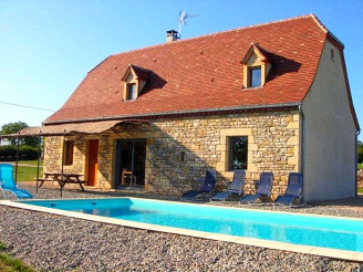 Vakantiehuis in Quissac met zwembad, in Dordogne-Limousin.
